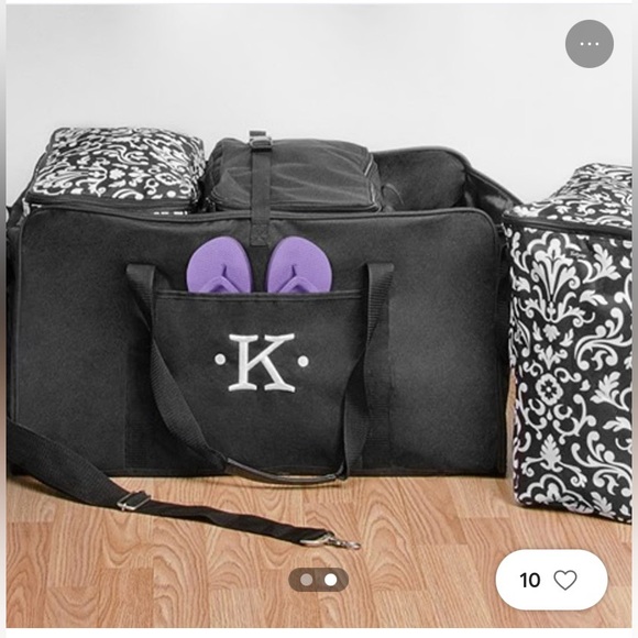 Thirty-One XXL Utility 3 Zip Totes 1 Carry All Hostess Set - Picture 5 of 7